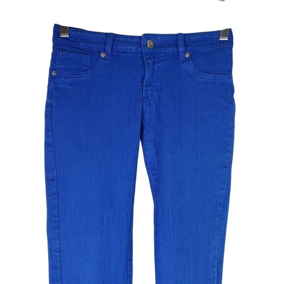 Jw Maxx Color‎ Zip Fly Low Rise Stretch Skinny Jeans Blue Medium - Picture 3 of 15